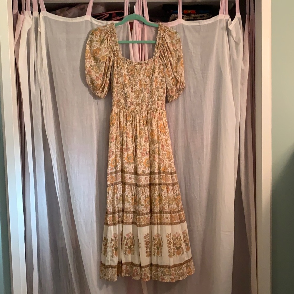 Spell and the Gypsy Juniper shirred dress size small NWOT